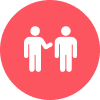 Icon depicting two people.